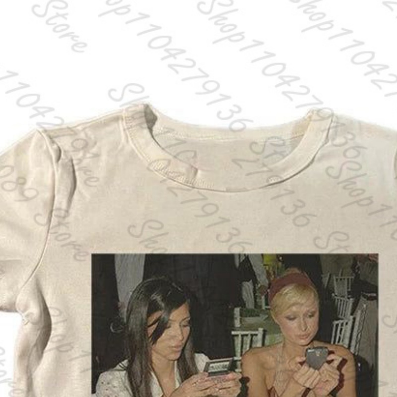 Damskie koszulki punkowe z kró – Y2K Graphic Baby Tee Crop recenzja i cena