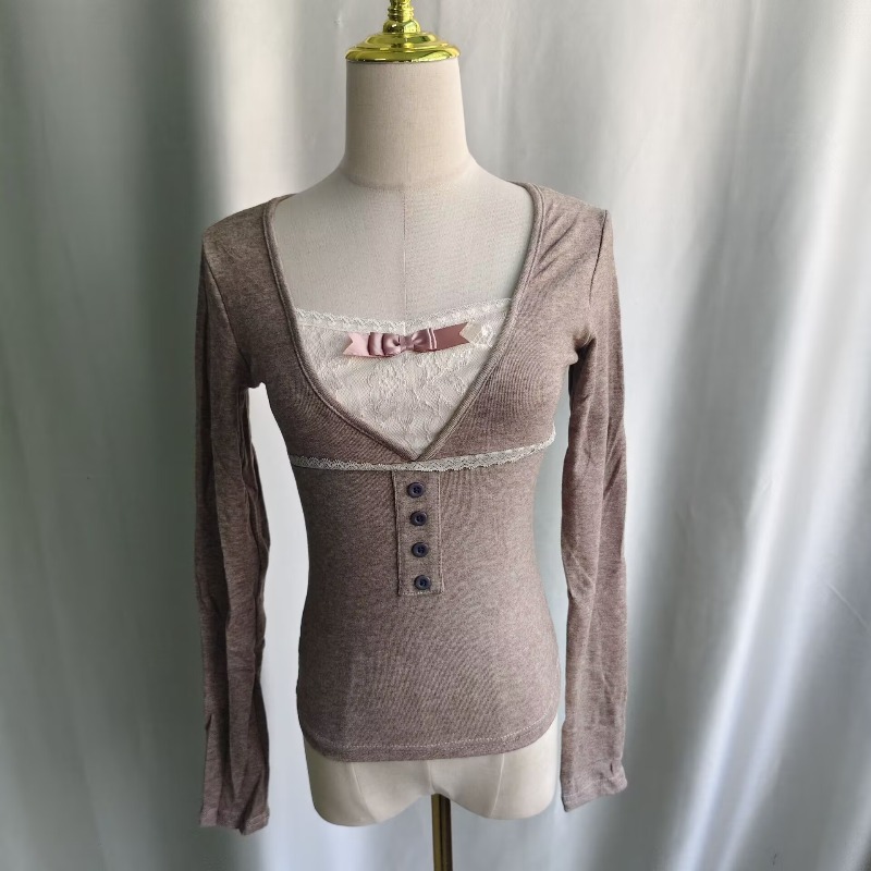 Ezgaga T-shirty damskie z koro – Blouses recenzja i cena