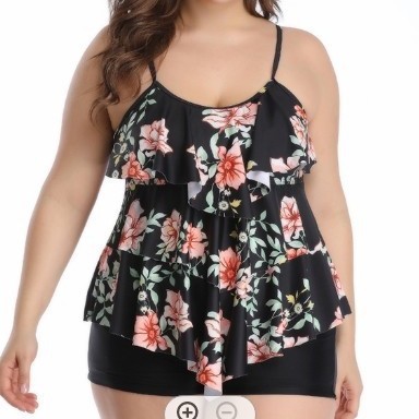 Tankini Damskie Bikini z Kwiat – Tops recenzja i cena