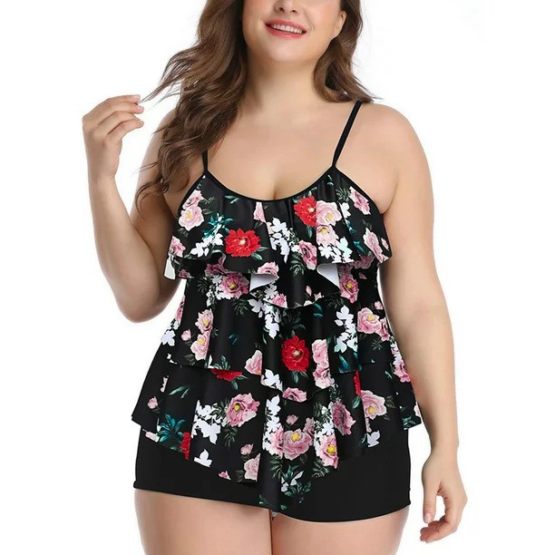 Tankini Damskie Bikini z Kwiat – Tops recenzja i cena