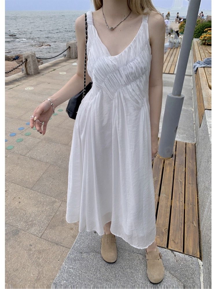 Elegancki zestaw plus size w s – Korean Style A Line Shirt Dress recenzja i cena