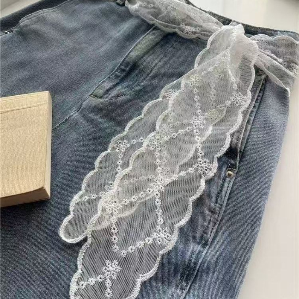 Słodki biały koronkowy pasek d – Jeans recenzja i cena