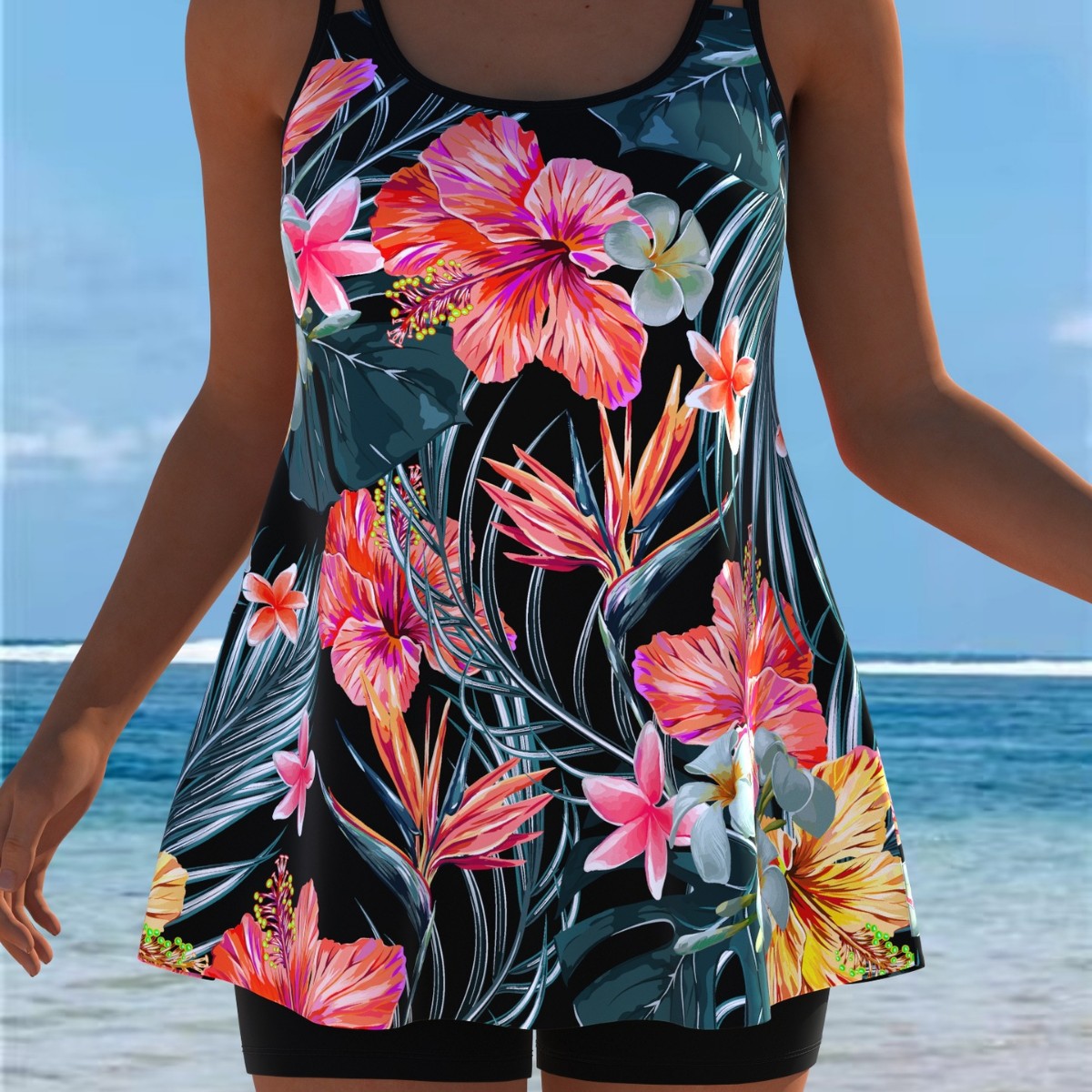 Nowe stroje kąpielowe tankini, – Swimwear recenzja i cena