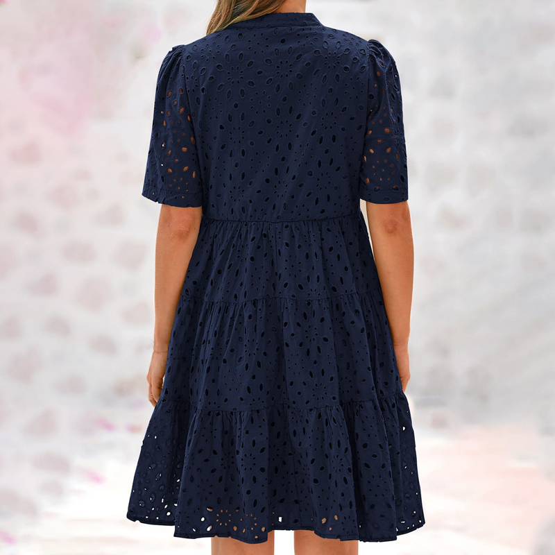 Damska letnia sukienka w stylu – French Vintage Floral Midi Dress recenzja i cena
