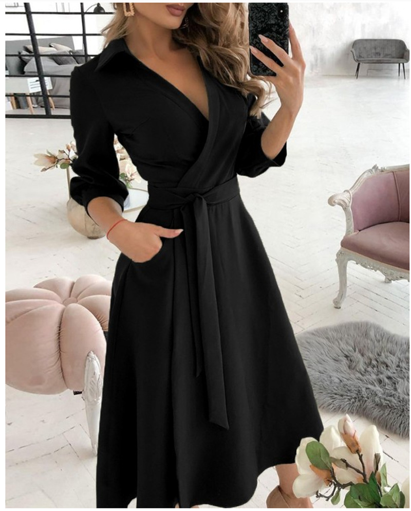 Damska sukienka z nadrukiem se – French Vintage Floral Midi Dress recenzja i cena