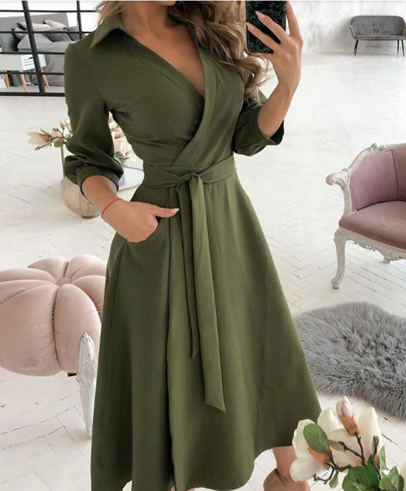 Damska sukienka z nadrukiem se – French Vintage Floral Midi Dress recenzja i cena