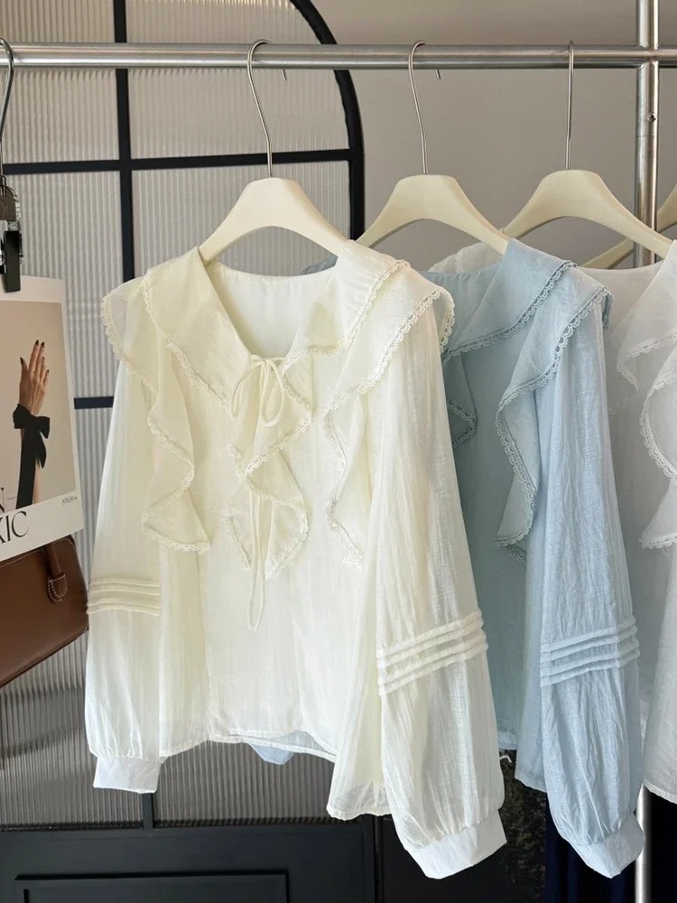 Francuska bluzka z dekoltem w  – Blouses recenzja i cena