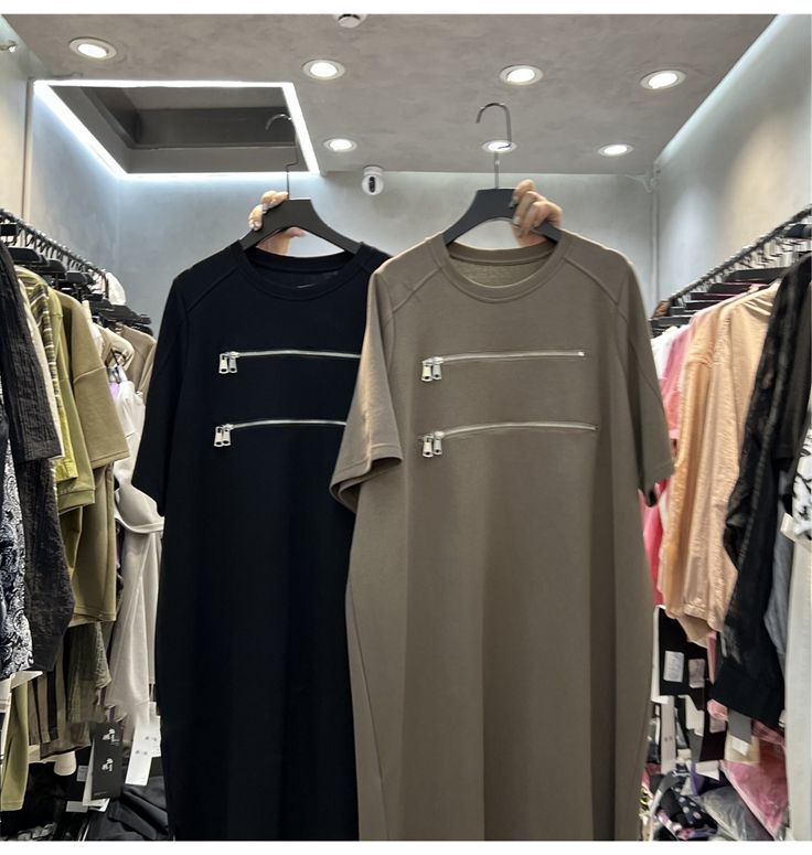 Sukienka T-shirt damska plus s – Korean Style A Line Shirt Dress recenzja i cena